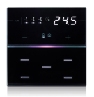 EELECTRON 9025GT07B03-H DOUBLE GLASS - HOTEL DISPLAY - BLACK +RGB