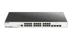 D-LINK DGS-3000-28X 24-PORT 10/100/1000MBPS