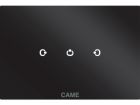 CAME 67600520 OH/3ITC BK MOD.3 ING.SU BLACK PLATE
