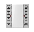 JUNG LS5074TSM F50 KNX button sensor module with acc. Standard integrated bus - 4 channels - mod. LS990