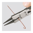KNIPEX 19 01 130 Pinza a becchi tondi con tronchese