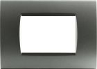 MAPAM 8003-08 Placca Tecnopolimero Art 8003-8 3P Grigio Scuro