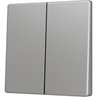 ZENNIO ZS55CSOFT24S ZS55. Cover for Double KNX Soft push button 55x55