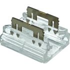LEDCO CNT08 CONNETTORE STRIP 8 MM TRASPARENTE