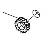 ROGER SPARE PARTS RS864 GEAR. Z17 MOD. 2.5 BR21/HS SERIES