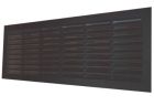 SOMMER 25096-B Black ventilation grill. not lockable