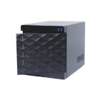 HANWHA QUBEI72MO4MUPGT1000 Mini Qube 4 Bay client with Intel T1000 GPU, Intel