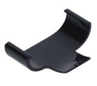 NICE FLORCLIPKIT Black plastic clip holder with wall sticker