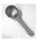 NICE SPARE PARTS BMG2213A.45673 WS1000S/HOPP Straight Arm Painted Dark Grey