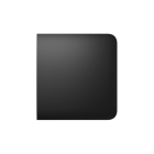 AJAX 83451 SideButton (1-gang) vertical [55] ASP black