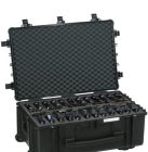 GT LINE 7630.B.24P valigia lunga 76 cm, nera - per 24 Pistole + 48 Ca