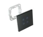 BLUMOTIX BX-Q04B KRISTAL Multifunction KNX keyboard in square glass