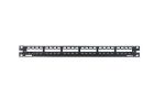 PANDUIT CP24WSBLY Patch Panel- 24 Port- All Metal- Black