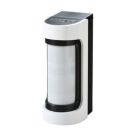 ELDES EWVXSD3 Dual PIR+MW outdoor low absorption detector, 12m 90°, with anti-masking, black body with white cover