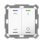 MDT BE-TAL55W202.C1 Bilancere Taster Light 55 2T, bianco b. ,ser.tapp.