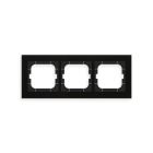 MDT BE-GTR363S.01S Triple glazed frame 55x55mm, black