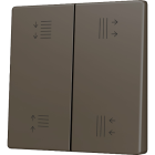ZENNIO ZS55CSOFT24MC ZS55. Cover for Double KNX Soft push button 55x55