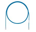 PANDUIT UTP28X1MYL Cat 6A 28AWG UTP Patch Cord- CM/LSZH- Yellow- 1 meter