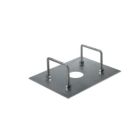 ALLMATIC 64100332 Mounting plate to be buried for BEVK