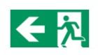 COOPER CSA LIGHTING 40071351587 Pictogram for 46011 Left LED