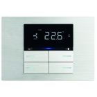 EELECTRON BKT4MT-SH METAL SILVER 4-BUTTON THERMOSTAT/HUMIDIFIER KIT - L