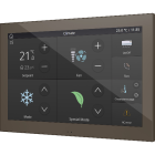 ZENNIO ZVIZ100M Z100. Color capacitive touch panel - Mocha