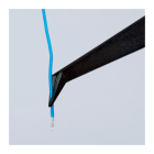 KNIPEX 92 09 03 ESD Pinzetta in resina sintetica ESD, nera