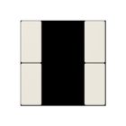 JUNG A502TSA Key covers for sensor 2 channels F50- mod. A500- white