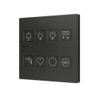 ZENNIO ZVITR8 RGB 8 KEY. PC-ABS CAPACITIVE BUTTON