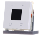 MDT SCN-RTR63S.01 KNX regolatore di temperatura ambiente Smart 63 con display a colori, bianco da studio lucido