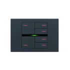 EELECTRON BK24FX-0724 KIT 6 TASTI 2 SINISTRA + 4 DESTRA FENIX GRIGIO 072