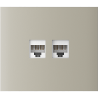 126205 Ajax CenterCover (LAN) vertical ivory