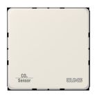 JUNG CO2CD2178 Termostato ambiente KNX con sensore CO2 e umidità aria con accoppiatore bus integrato e interfaccia per pulsanti- 2 canali- bianco
