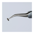 KNIPEX 92 31 10 ESD Pinzetta di gomma ESD acciaio inox