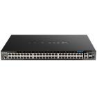 D-LINK DGS-1520-52MP “44 x 10/100/1000BASE-T PoE Ports, 4 x 2.5GBase-T