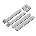 ROGER LT309 PAIR OF TELESCOPIC ARMS L600mm CYLINDRICAL BUSHING