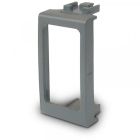 ELMO I8TLGHG BTICINO LIGHT TECH series adapter in silver gray, non-metallic color