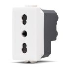 MT DISTRIBUZIONE JOY-F518BI JOY BIVALENT OUTLET 16A-250V WHITE