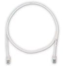 PANDUIT UTPCH1MY Patch Cord in Rame- Cat 5e- Off White UTP Cable- 1 Meter