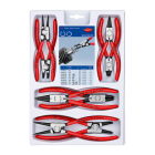 KNIPEX 00 20 04 V01 Assort. di pinze per anelli di sicurezza