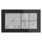MDT BE-GTS06TS.01S 6-inch Smart secure KNX keyboard, glass, black