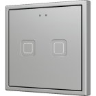ZENNIO ZVIT70X2S 70 X2 key. PC-ABS Capacitive push button 70x70 -