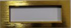 MAPAM M6007SL-5 M6007SL-5 Gem 7P O Brushed Technopolymer Plate