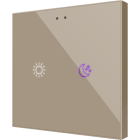 ZENNIO ZVIFR2 FLAT RGB 2. CAPACITIVE GLASS BUTTON -