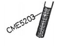 RIB CME5203 FILLET TIE ROD. RAPID S/N (Z=8MC)