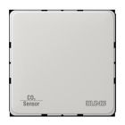 JUNG CO2CD2178LG KNX room thermostat with CO2 and air humidity sensor with integrated bus coupler and button interface - 2 channels - light gray