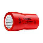 KNIPEX 98 37 3/8 POLLICE Socket wrench for 3/8 inch hexagonal screws