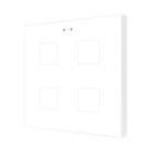 ZENNIO ZVIF4VTW ZVIF4VTW Flat 4 VT Backlit capacitive touch switch, 4 buttons, white