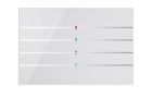 BLUMOTIX BX-RKWG Tastiera KNX multifunzione  in vetro rettangolare