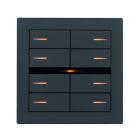 EELECTRON BK08FX-0724 KIT 8 TASTI RETTANGOLARI FENIX GRIGIO 0724 - LINE